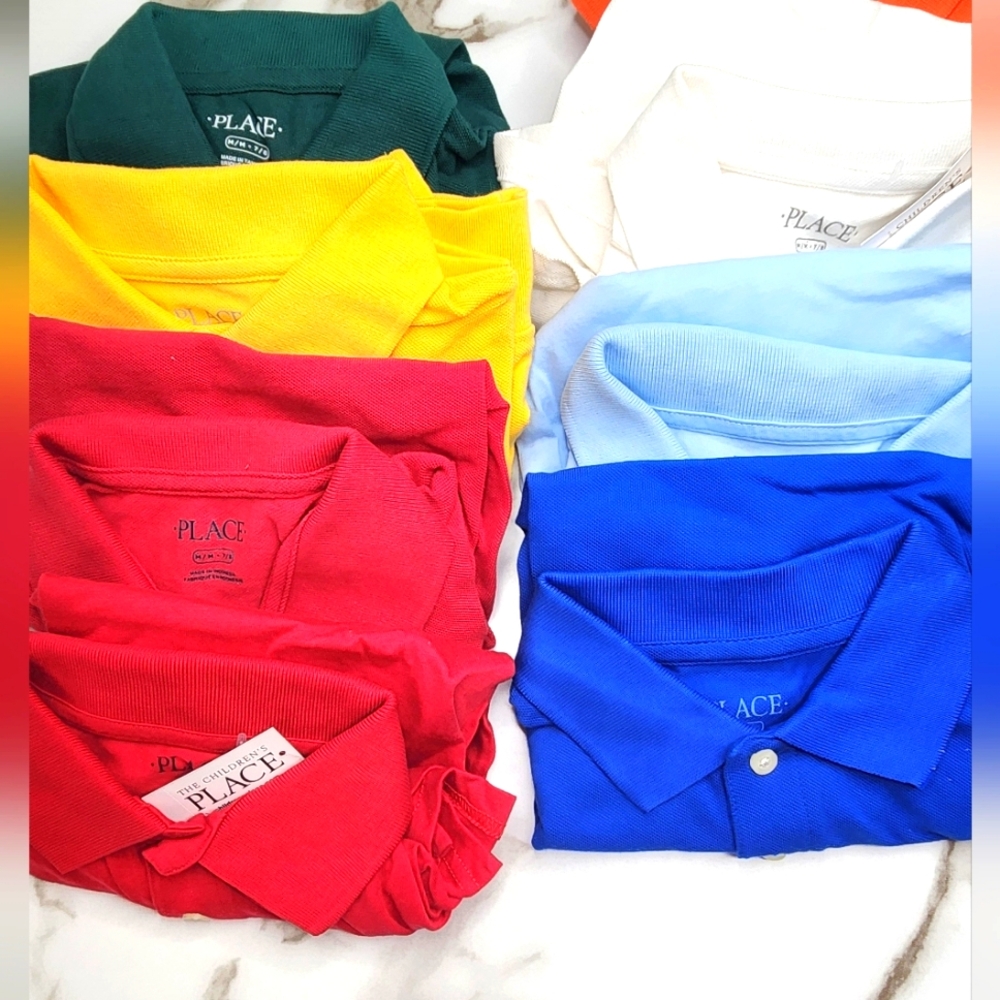 Childrens Place Boys Uniform Style Polo